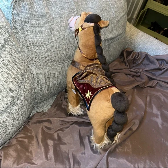 Disney Fidella Stuffed Plush Horse from Tangled 16" rapunzel - Picture 8 of 9